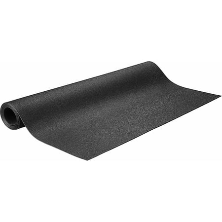 Large Exercise Equipment Mat - Black