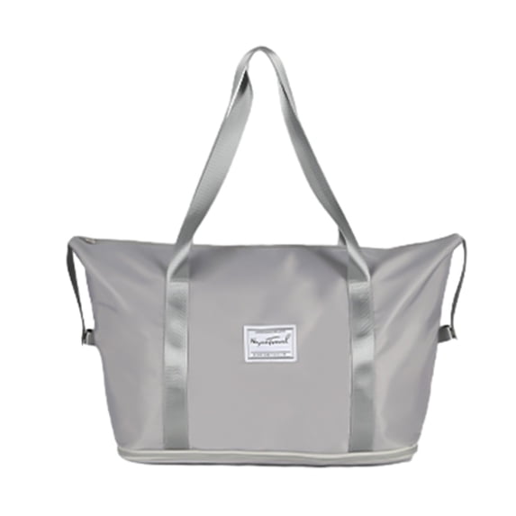 Large Expandable Travel Gym Tote,Carry On Luggage Sleeve Bag,Wet Dry Separation Pocket,Airline Compliant Boarding Bag,Multi Functional Shoulder Handbag,Workout Travel Sports Essentials,