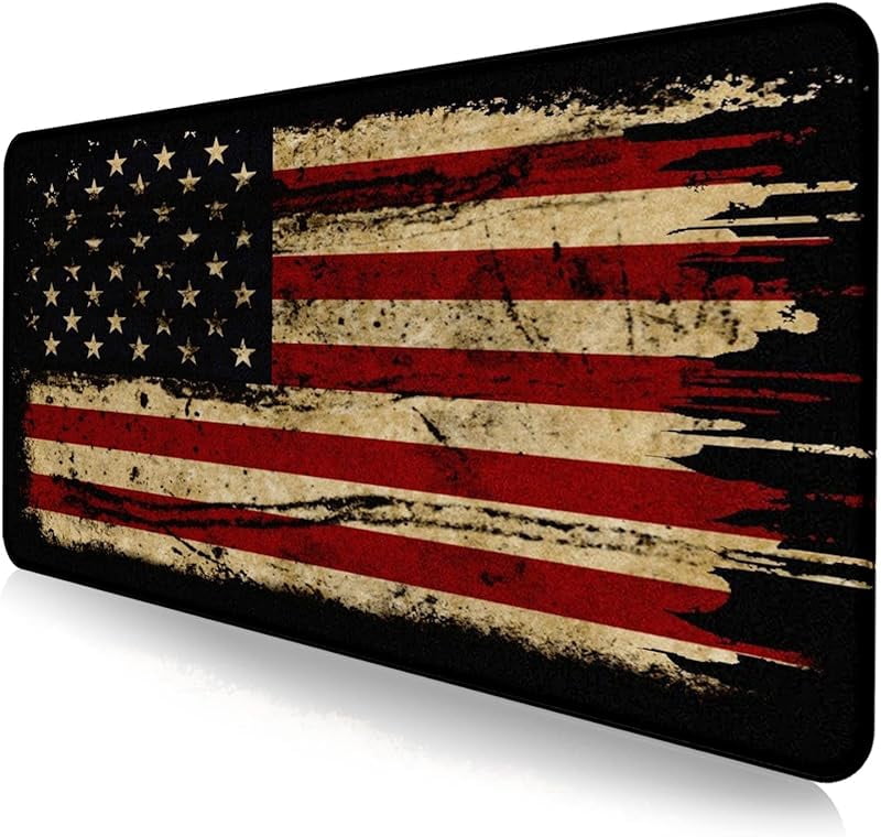 Large Extended Gaming Mouse Pad with Stitched Edges, Non-Slip Waterproof Rubber Base Mouse Pad for Office, Computer, Keyboard, Laptop and Home Desk Pad 35.4 x 15.7 x 0.12 Inch