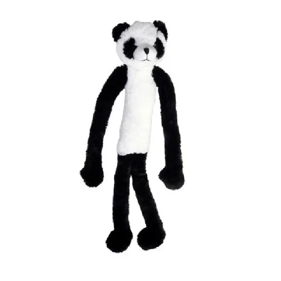 Large Extra Long Legs Over Sized 27 inch Plush Animal Dog Toy Multiple Squeakers (Black Panda)