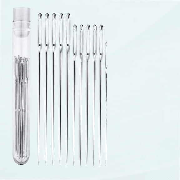 Large Eye Blunt Sewing Needles - 20 Pcs Tapestry Stainless Steel Knitting Needles Size 16, 18, 20, 22 for Crochet and Other Projects