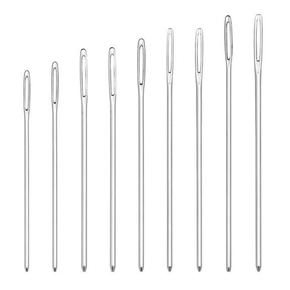 Large Eye Needle With Smooth Threading Designs Sewing Tool for Elderly Impaired Users and Creative Stitching