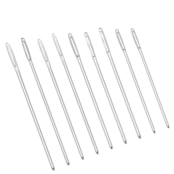 Large Eye Needle With Smooth Threading Designs Sewing Tool for Elderly Impaired Users and Creative Stitching