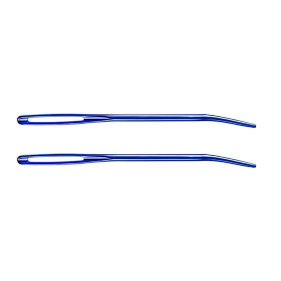 Large Eye Sewing Needle Tapestry Needle for Crochet, Darning Yarn Needle Curved Tip for Hand Sewing