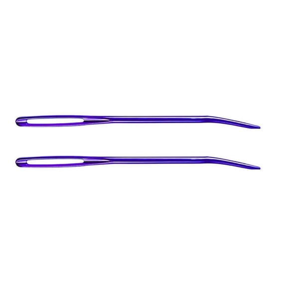 Large Eye Sewing Needle with Curved Tip, Yarn Darning Needle Sewing Needle Set for Wool Sewing Hand Knitting Crocheting