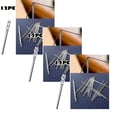 thumbnail image 1 of Large Eye Sharp Needles, Self Threading Needles for Hand Sewing, Easy to Thread Big Eye Sewing Needles, Embroidery Needles Blind Needles in 3 Sizes 1.38/1.5/1.65 in for DIY Embroidery Sewing, 3 Set, 1 of 9