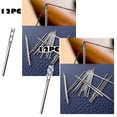 thumbnail image 1 of Large Eye Sharp Needles, Self Threading Needles for Hand Sewing, Easy to Thread Big Eye Sewing Needles, Embroidery Needles Blind Needles in 3 Sizes 1.38/1.5/1.65 in for DIY Embroidery Sewing, 2 Set, 1 of 9