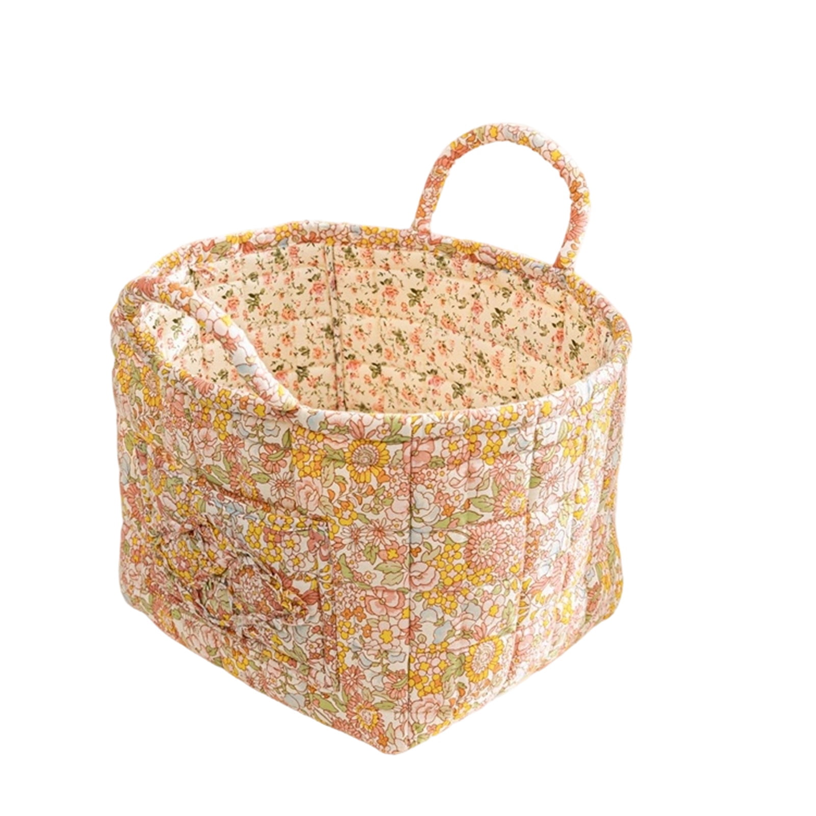Large Fabric Storage Basket, Korean Style Collapsible Closet Organizer ...
