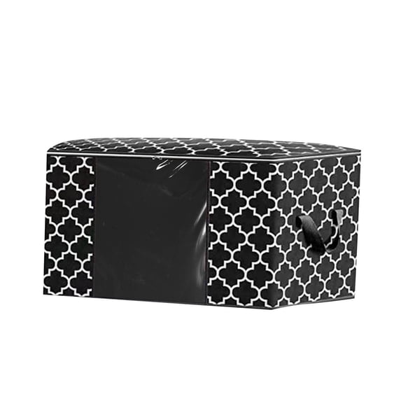 Large Fabric Storage Bins with Lids Clothes Organizer for Shelves Storage Bags for Clothes Large Capacity Zip up Bags for Storage Storage Bags Large Blanket Clothes Organization Containers For