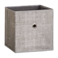 thumbnail image 1 of Large Fabric Storage Box with Open Lid Foldable Drawer Style Organizing Bin for Bedroom Living Room Wardrobe Closet Clothes Storage 11x11x11 Inch Cube, 1 of 7