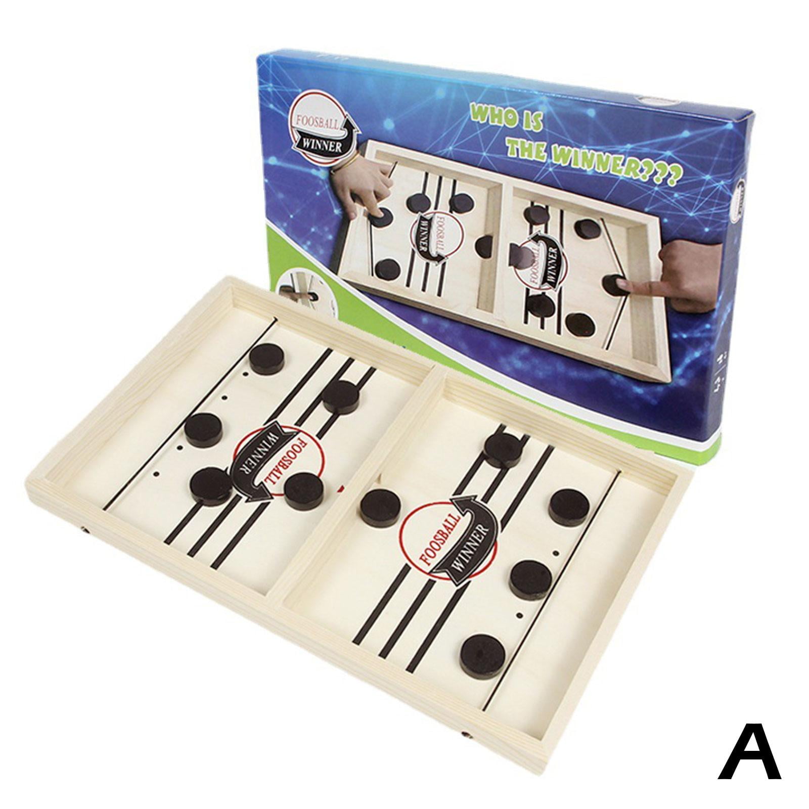  Regal Games - 5 Hole - Fun, Fast Family-Friendly Finger Hockey  Puck Game - Includes 1 Gameboard, 5 Red Pucks, 5 Black Pucks - Ideal for 2  Players Ages 6+ : Toys & Games