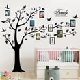 Sticker Brou Tree Large Family Photo Tree Wall Sticker 3D Peel and Stick Vinyl Photo ...