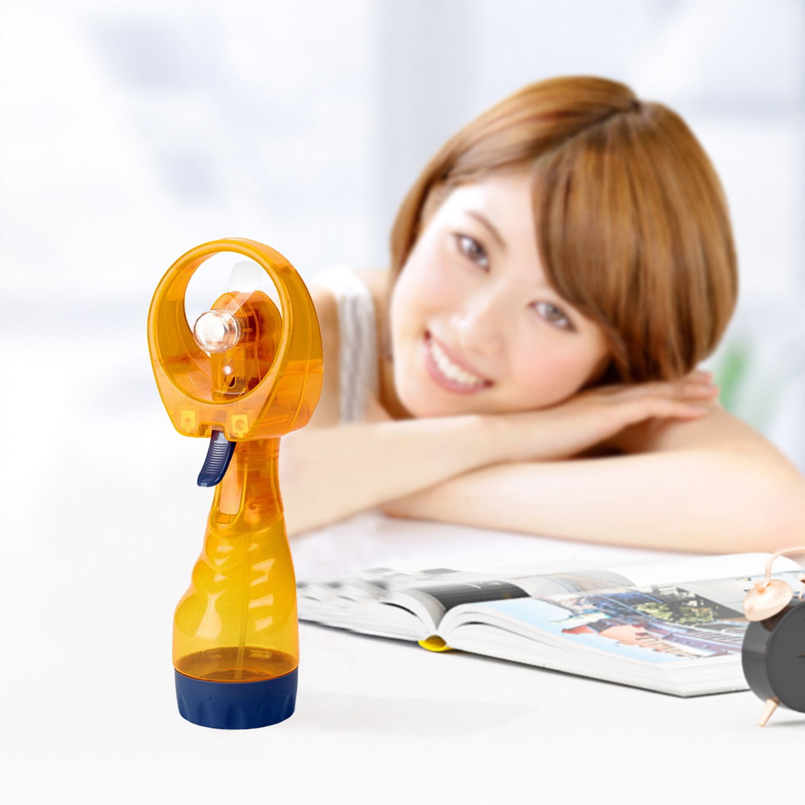 Large Fan Mini Fan Beach Summer Cool Fan Travel Fan Handheld Spray Water Mist Spray Fan Handheld