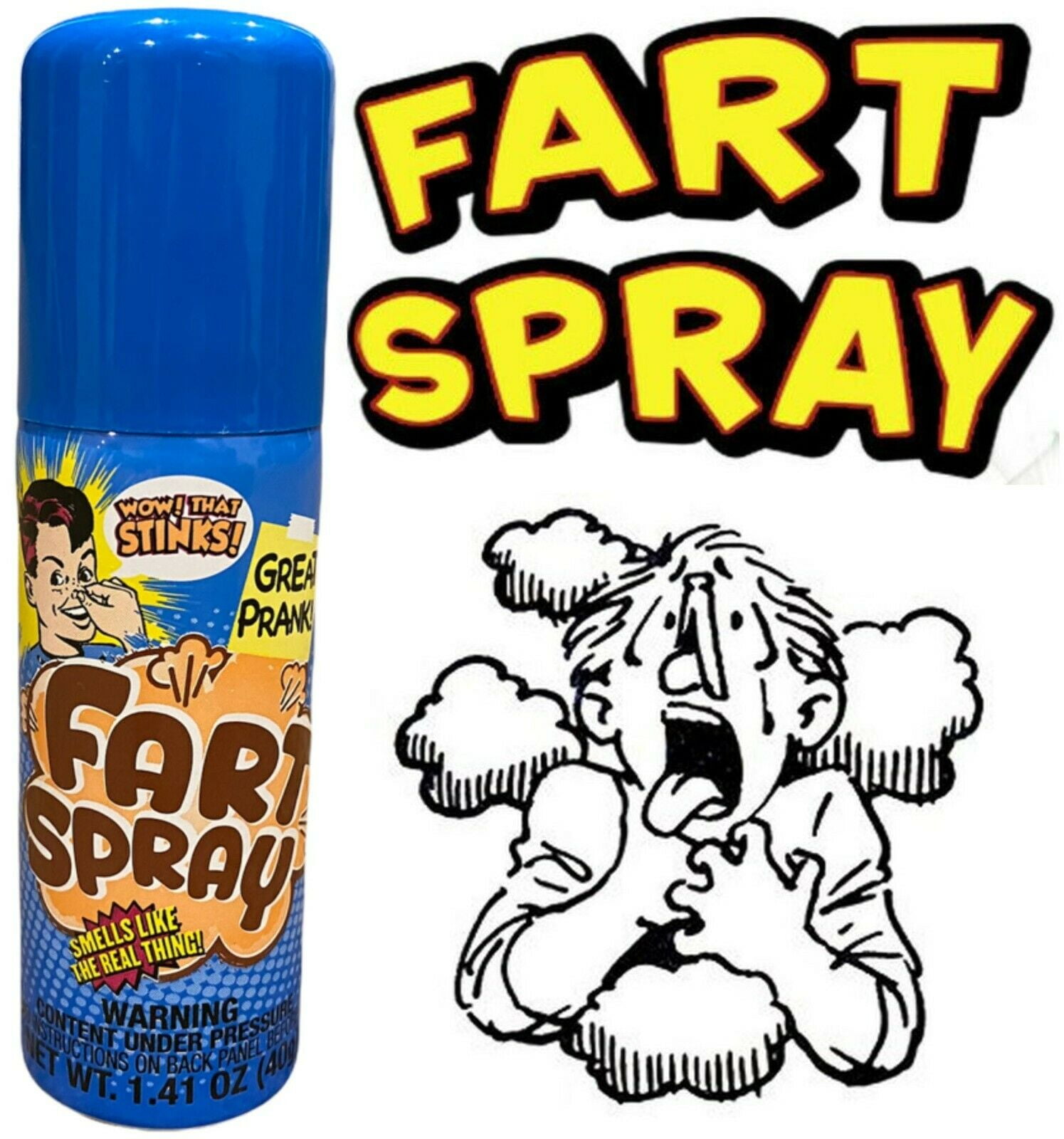 HUGE 4oz LIQUID LOG FOG - Stink Ass Crap Poop Turd Fart Spray GaG Prank  Joke