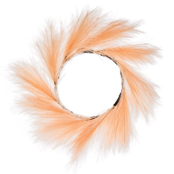 Large Faux Pampas Wreath