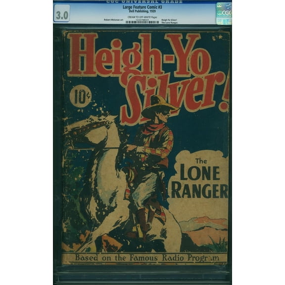 Large Feature Comic #3 - CGC 3 Comic Book