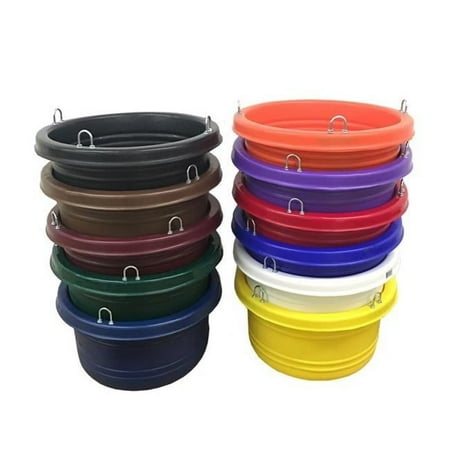 Large Feed Tub, Burgundy - 30 qt.
