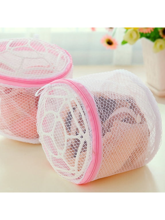 Large Fine Mesh Laundry Bag for Bras Underwear - Protective Mesh Wash Bag Lingerie Care Delicates | 15x15cm Polyester | Machine Washable Hosiery Bag, 1Pc