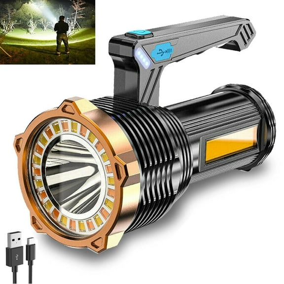 Large Flashlights, Portable Lamp Cob Work, Rechargeable Flashlights Clearance. Led Rechargeable Flashlights, Rechargeable Flashlights Very Bright, Led Flashlights Rechargeable