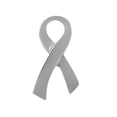 thumbnail image 1 of Large Flat Gray Ribbon Pins, 1 of 4