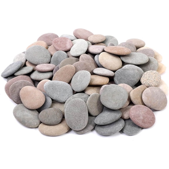 Large Flat Rocks for Painting, Smooth River Rocks for Kindness Stones, Arts and Crafts, Decoration