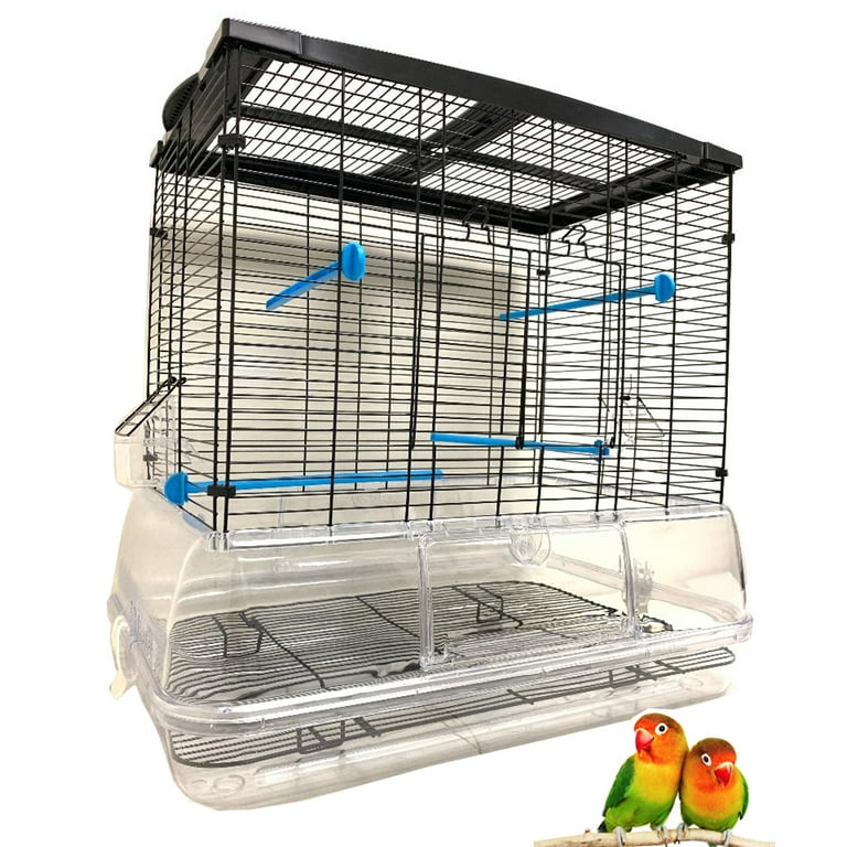 Large Flight Bird Cage for Cockatiel Canary Finch Budgies Aviary