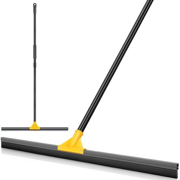 Large Floor Squeegee Broom for Concrete Water Removal