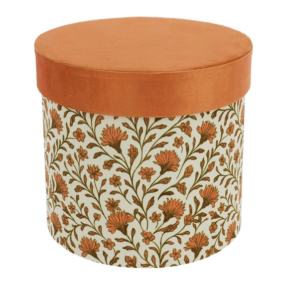 Large Floral Decorative Box by Ashland