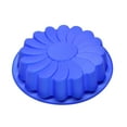 thumbnail image 1 of Large Flower Cake Mould, Cake Silicone Baking Molds, Non-Stick Fluted Tube Pans for Cake Chocolate Jello Candy, 1 of 5