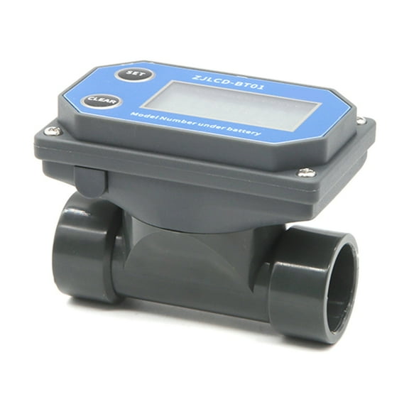 Large Flows Capacity Digital Flowmeter With Clear Display For Swimming Pool Water Treatments Accurate Liquid Measurement