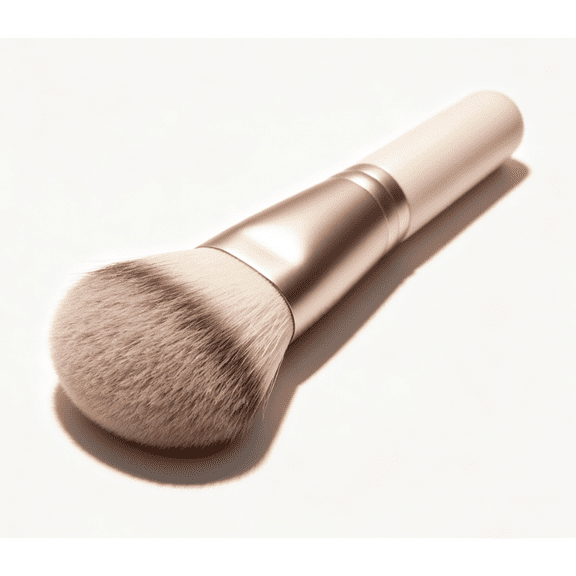 Large Fluffy Powder Makeup Brush, Soft Synthetic Bristles Foundation Blush Brush for Loose Powder Bronzer Cosmetic Application
