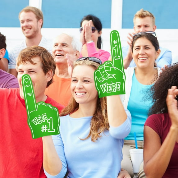 Large Foam Finger, Sports Fans Accessory, Comfortable Foam Hand, Cheering Tool for Game Day, Supports Your Favorite Teams