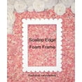 thumbnail image 1 of Large Foam Picture Frame Scallop Edge Photo Booth for Birthday Wedding Baby Shower Decoration, 1 of 3