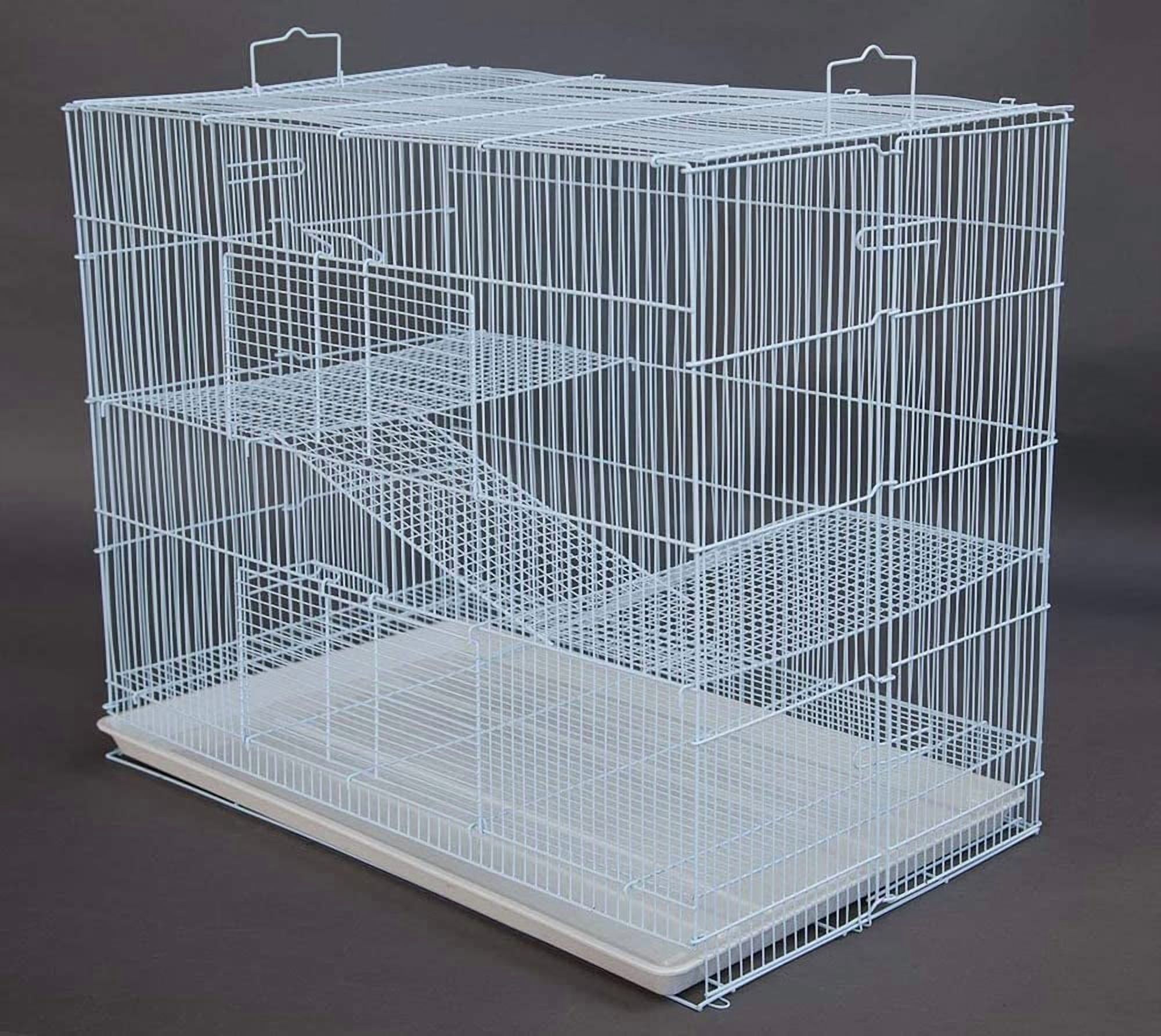 Curated visual reference: Picture Idea: Large Foldable Chew Proof Metal Cage For Small Pets 3