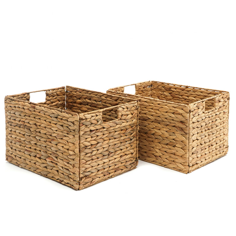 2 Pack Toilet Tank Baskets Bathroom Baskets for Organizing, HBlife