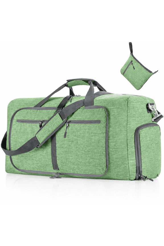 Large Foldable Travel Duffel Bag 65L/85L/115L, Water-Resistant Weekender Bag