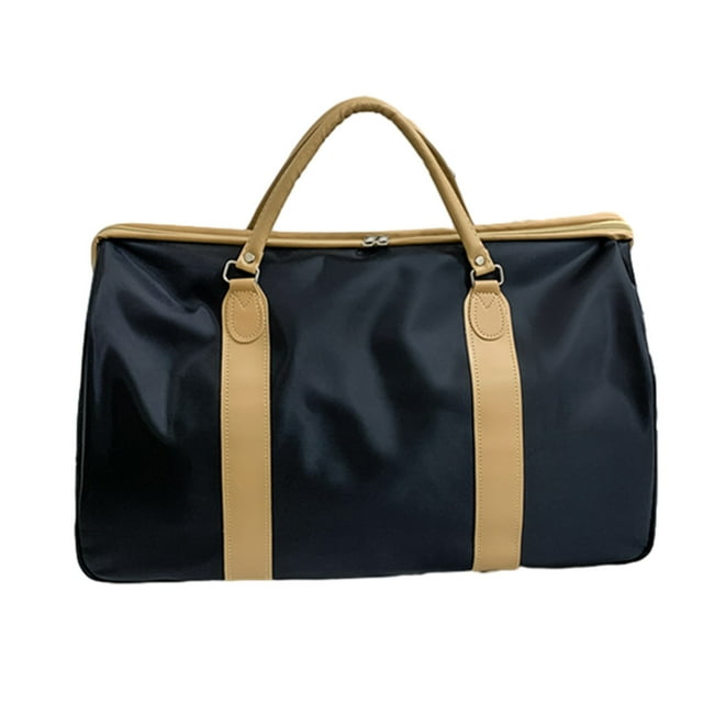 Large Foldable Travel Duffle Bag With Shoes Compartment, Camping Gym