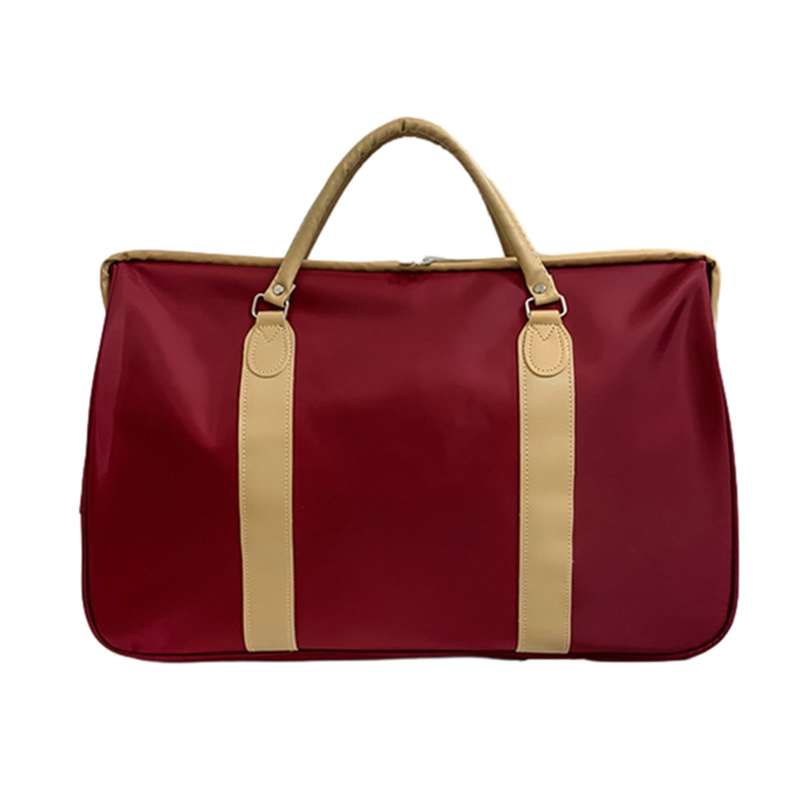 Large Foldable Travel Duffle Bag With Shoes Compartment, Camping Gym