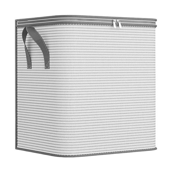 Large Folding Laundry Basket Washing Dirty Clothes Hamper Storage Bin Bag S Y5E3