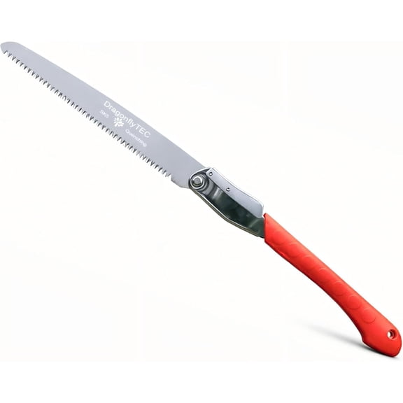Large Folding Saw:Extra-Long 14-Inch Blade Camping Saw for Hiking Camping.Folding Camp Saw with Pulse Harded Blade for Dry Wood/Green Wood,Folding Hand Saw is SK5-Steel