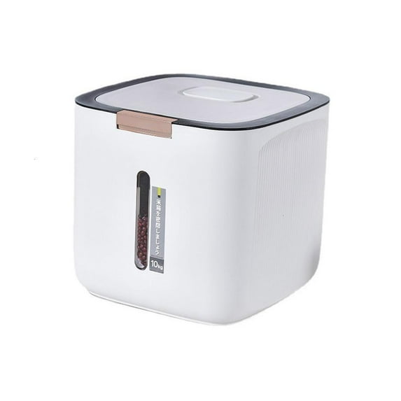 Large Food Storage Container Rice Barrels Sealed Rice Dispenser Rice Tank Rice Box Kitchen Storage Container PP Material