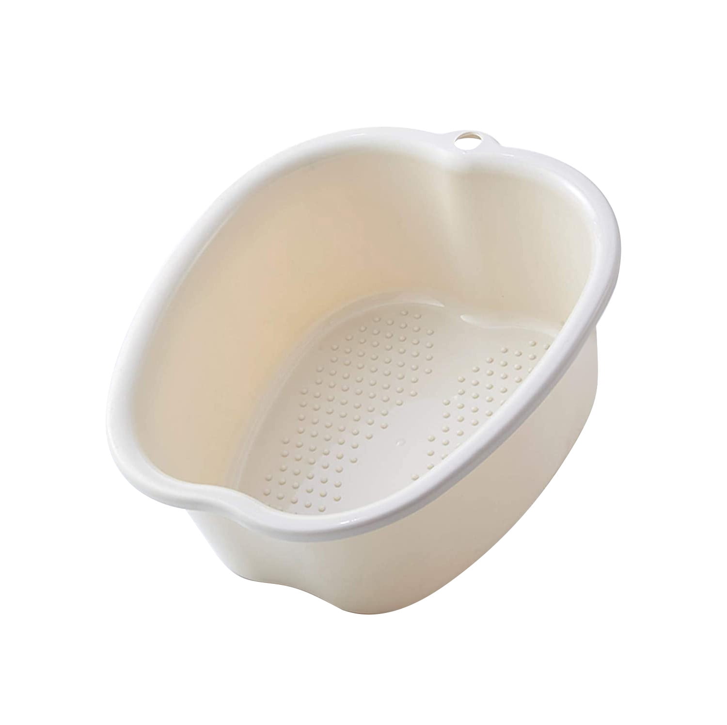 Large Foot Bath Bowl, Thick Solid Foot Basin For Pedicure, Detox And