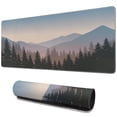 thumbnail image 1 of Large Forest Background Mouse Mat for Gaming Enthusiasts - Non-Slip Extended Desk Pad, Stitched Edges for Durability - 31.5 x 11.8 inches, 1 of 7