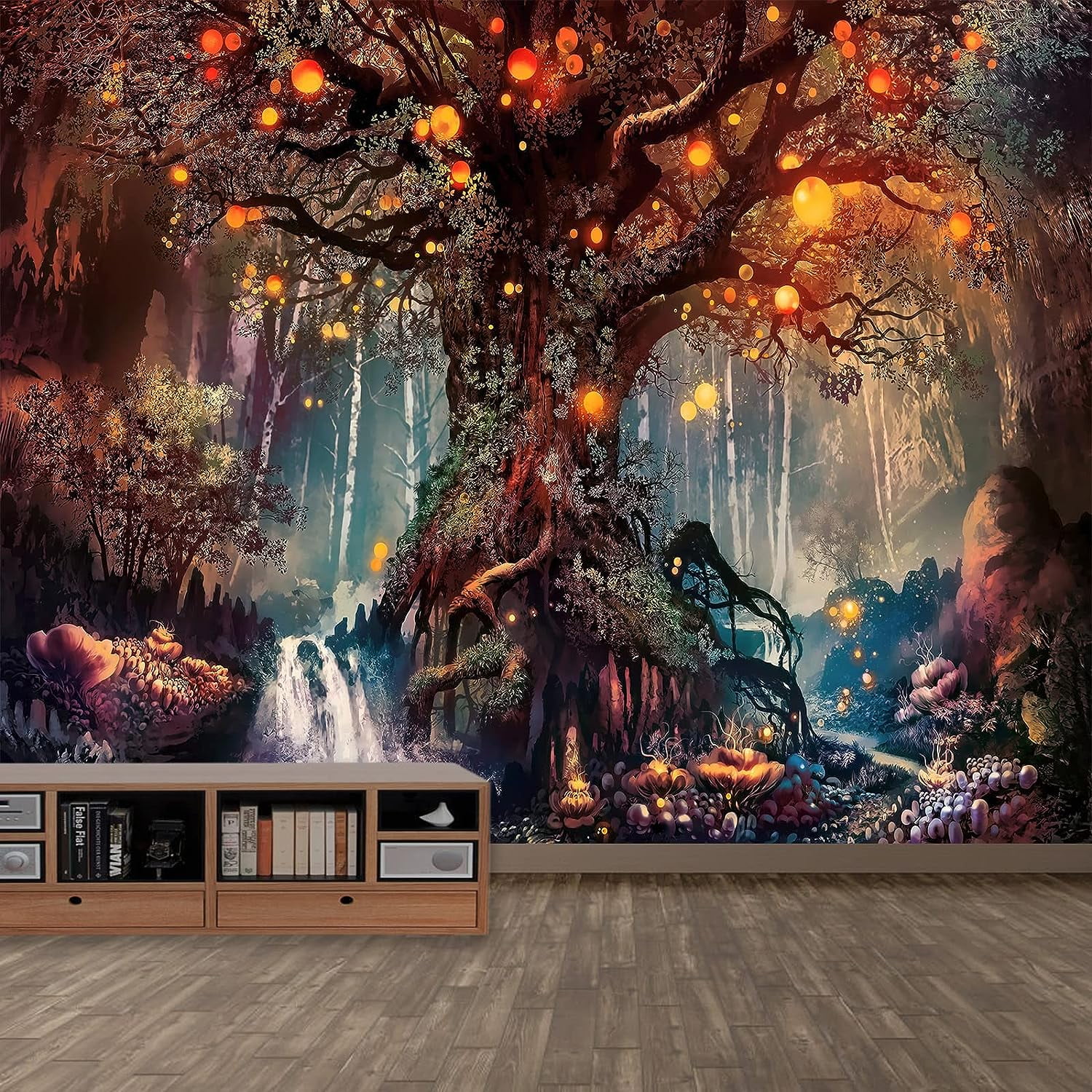 Magical forest tapestry hot sale