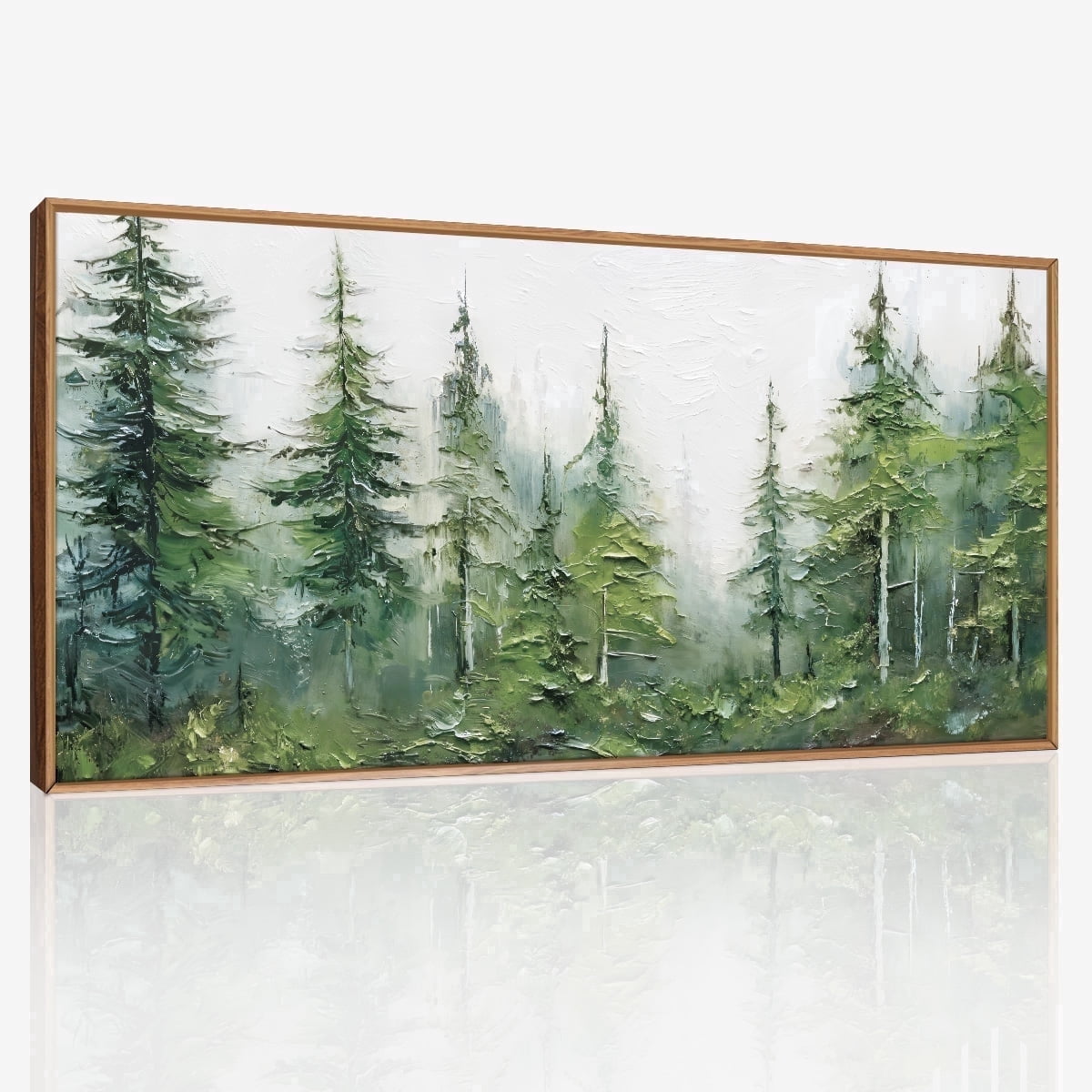 Pine Tree Wall Art for Home Decor in Rustic and Modern Styles display picture 1