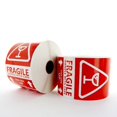 thumbnail image 1 of Large Fragile Stickers - Handle With Care, 1 of 3