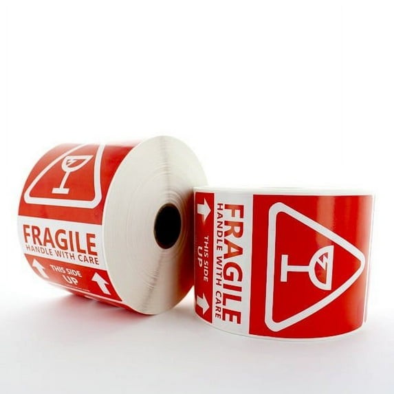 Large Fragile Stickers - Handle With Care