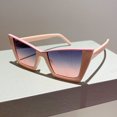 thumbnail image 1 of Unisex Large Frame Cats Eye Sunglasses Anti-UVA and Anti-UVB Protection PC Lens Material Sun Eyewear Outdoor Activities Sunglasses For Women And Men, 1 of 6