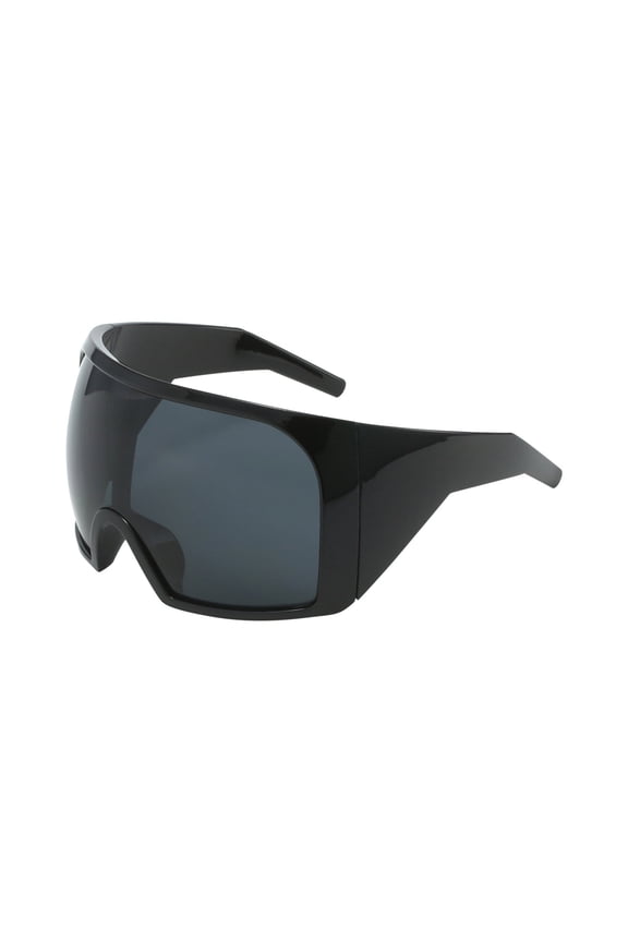 Large Frame Sunglasses, Polarized Sunglasses, Futuristic Technology Integrated Eye Protection, Lightweight Portable PC Frame with UV400 Resistance for Outdoor Sports and Daily Use