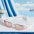 thumbnail image 1 of Large Frame Swimming Goggles, Electroplated Myopia Swim Goggles Adult Anti-Leak, 1 of 4
